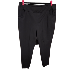 Susan Graver Weekend Tall Ankle Leggings with Pockets